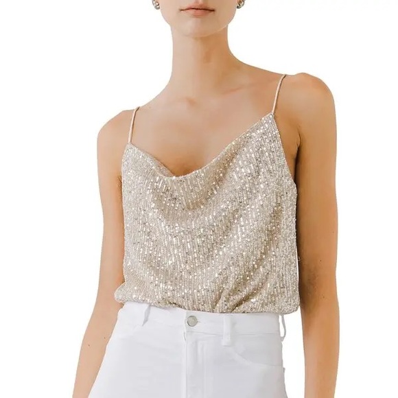 Endless Rose Sequin Camisole - Picture 1 of 4